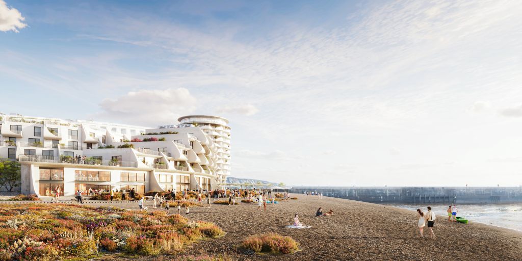 The Harbour Plan / Folkestone, UK <br> A IS FOR ARCHITECTURE